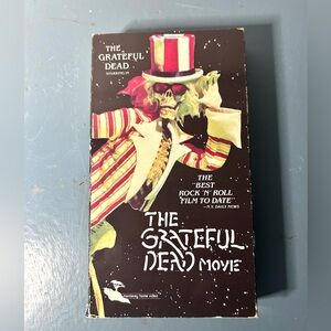 The Grateful Dead Movie (1976, VHS) Jerry Garcia Excellent Condition